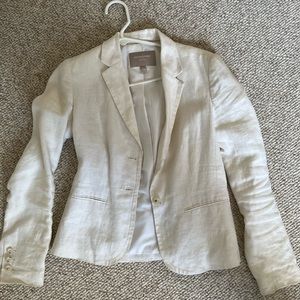 White blazer